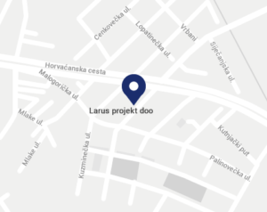 Karte - Larus projekt doo