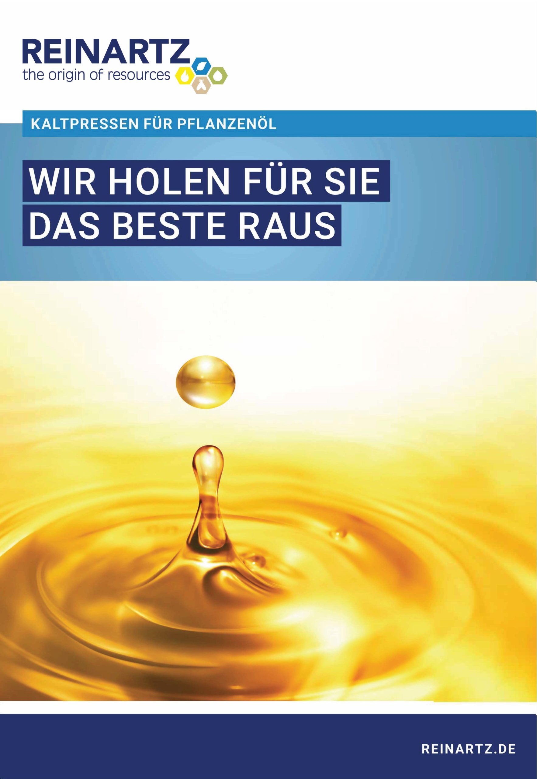Kaltpressen für Pflanzenöl - Öffnet ein PDF Dokument